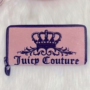 Juicy Couture Vintage Pink Wallet NWT Excellent Condition